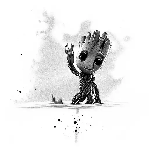 Baby Groot Chibi