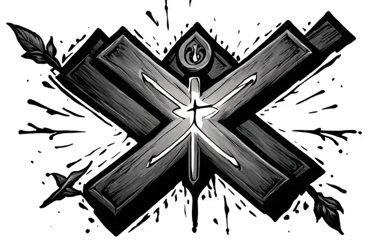 Cross And God Symbol