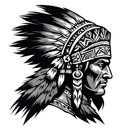 Mexican Aztec Warrior