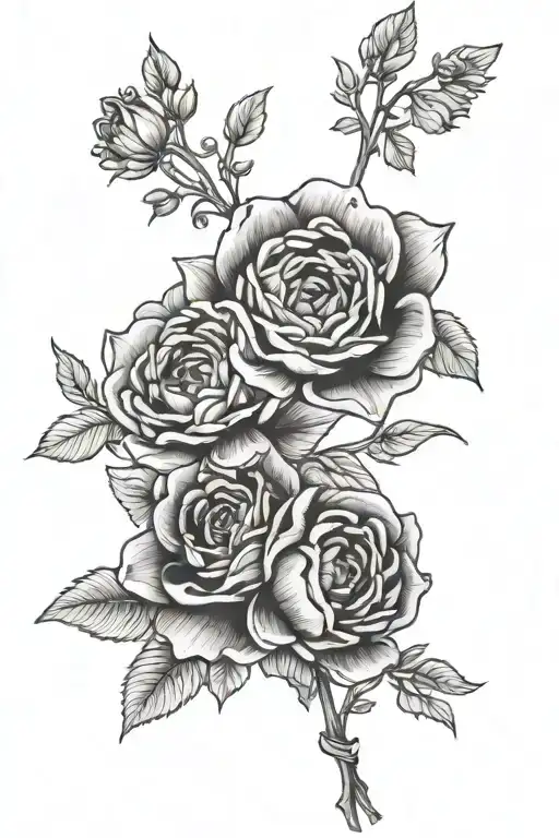 Birth Flowers Intertwined