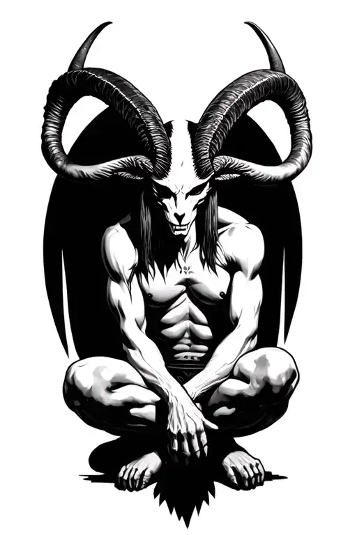 Baphomet Sitting