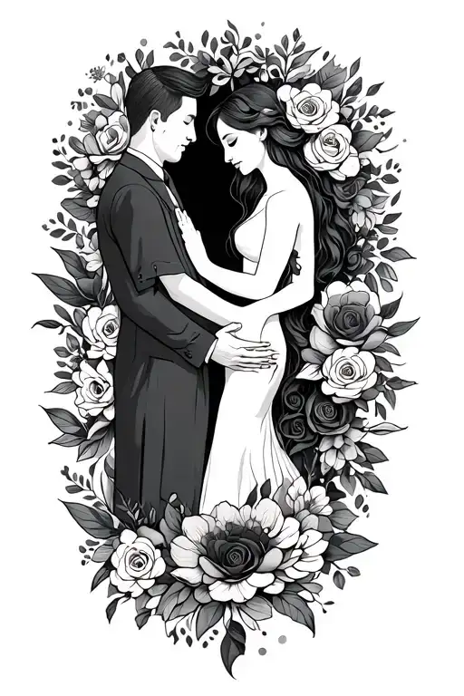 Holding Hands Holding Each Other And The Unconditional Love Symbol