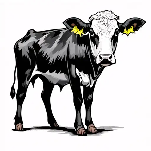 Halloween Cow