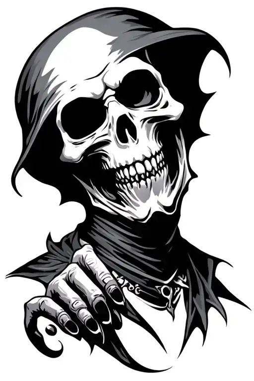 Scary Grim Reaper