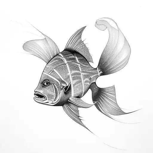 White Fish And Black Fish Separating