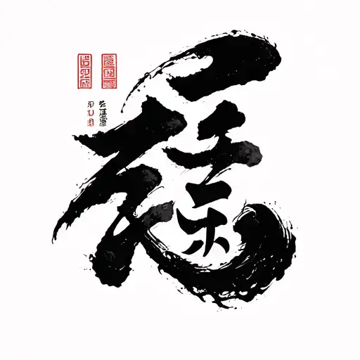 Baybayin Writing But Abstract Representation