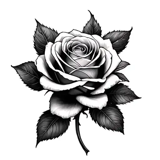 Rosita As A Stem And A Rose