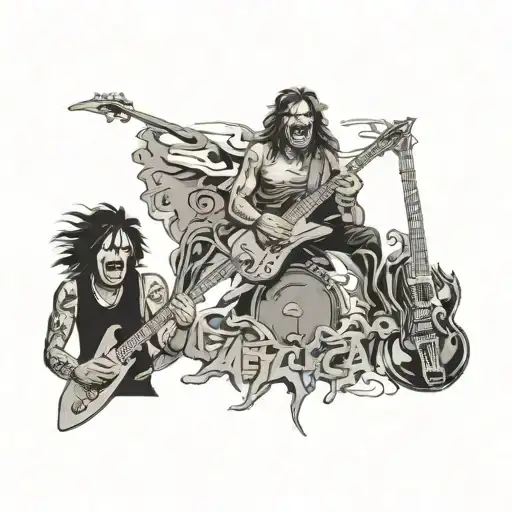 Metallica Album Covers