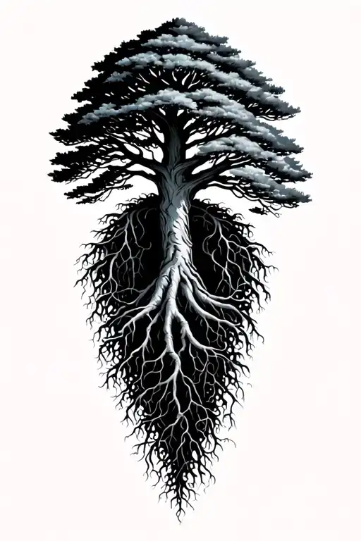 A Tree With Roots Reaching Deep Meaning