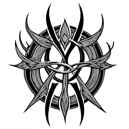 Elven Symbol Intertwined