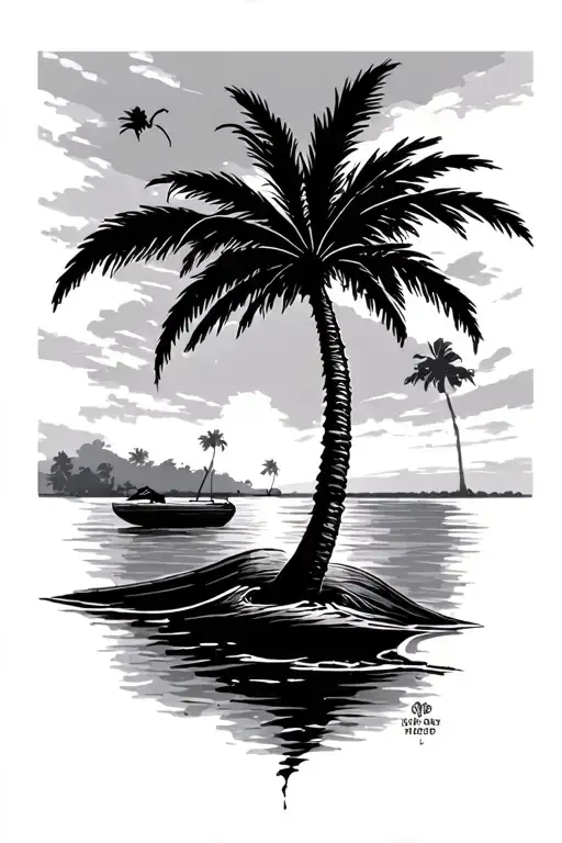 Florida And Palm Trees