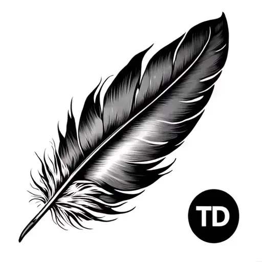 Feather Tattoos For Men On The Forearm