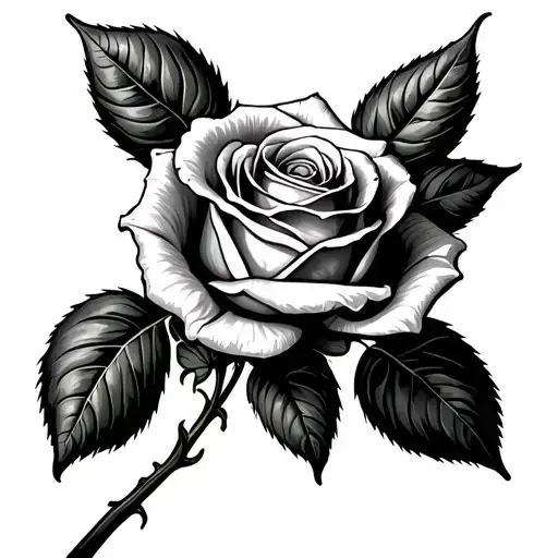 Rose With Money As Its Leaves