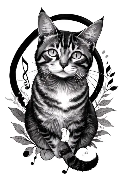 Cat Music Cat Nature Inspired