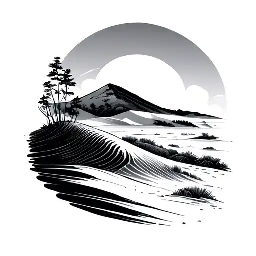 Dunes Fine Line Simple