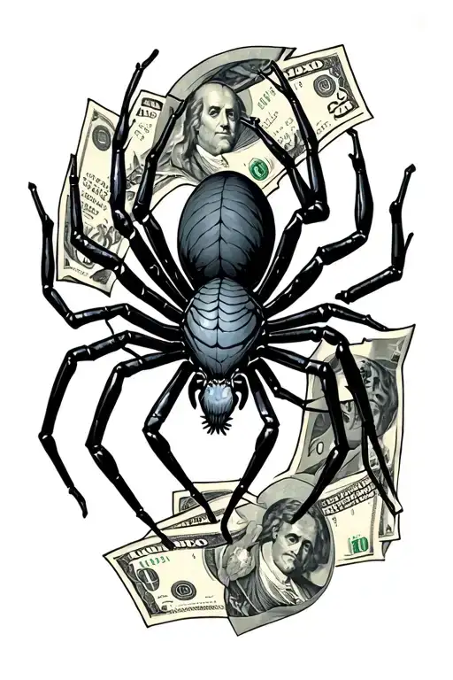 Spiders Infused With Money
