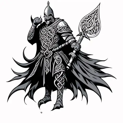 Celtic Knot Warrior