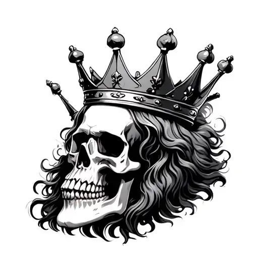 Crown Skull Of King Barbe