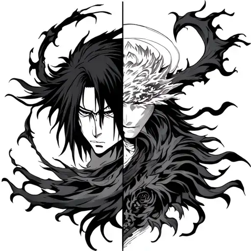 Itachi Uchiha Susano Half