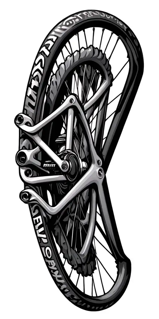 Mountain Bike Parts Integrated