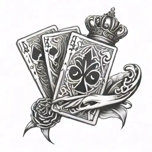 Loyalty Over Royal Flush Hand