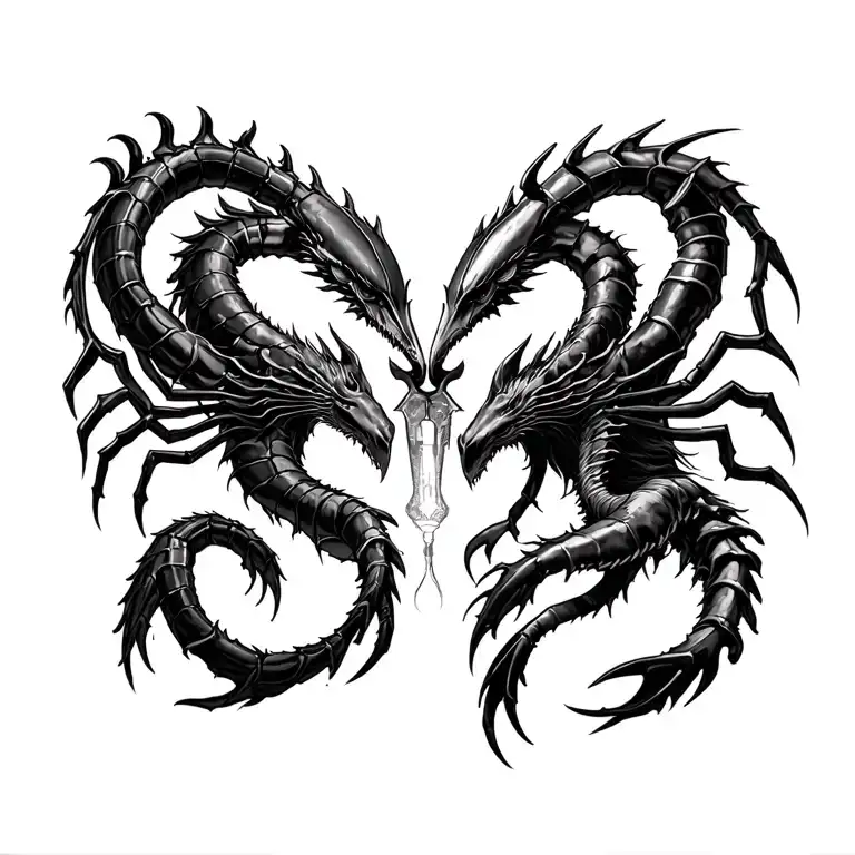 Gemini And Scorpio Locked In Battle