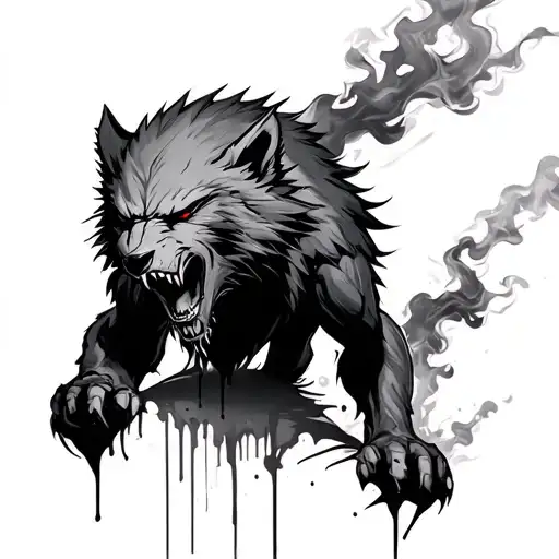 Smokey Bloody Evil Sabretooth