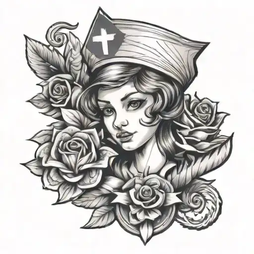 Nurse Symbolizing Healing