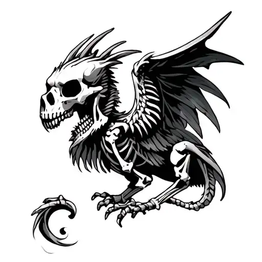 Skeleton Griffin
