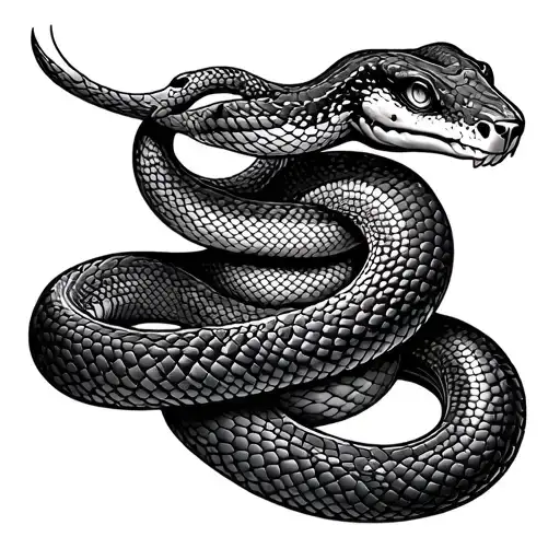 Snake Tattoo Design