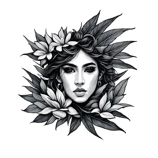 Tahitian Line Which Represents Life