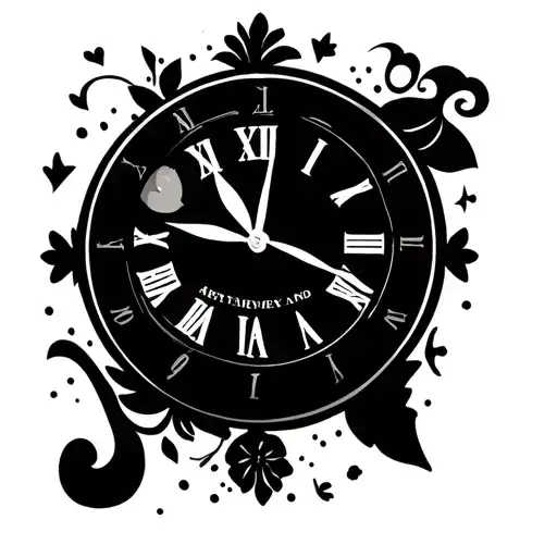 Clock Anniversary Kids Birthdates