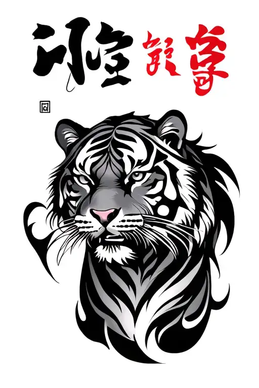 Korean Tiger Tribal