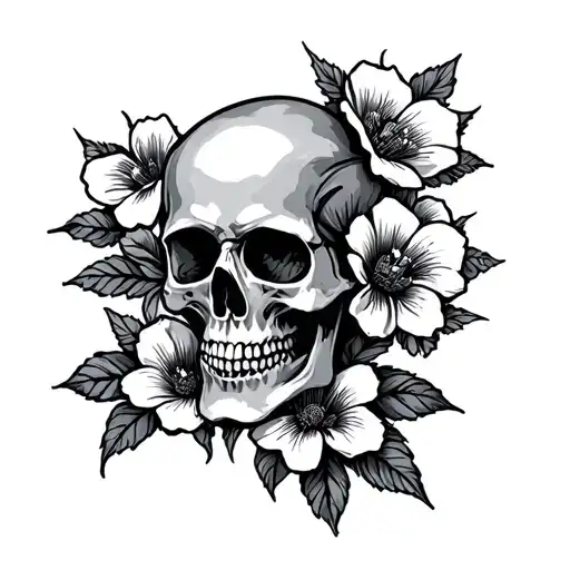 Skull Flowers