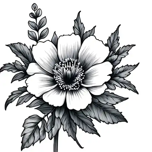 April And December Birth Flower