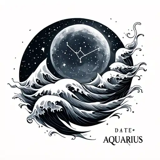 Aquarius Constellation Date Of Birth Waves