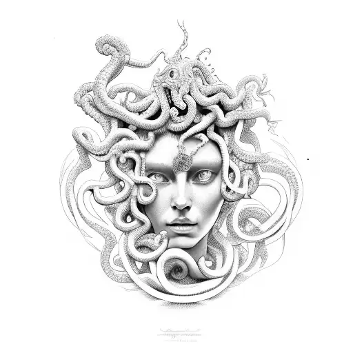 Medusa Y Atenea