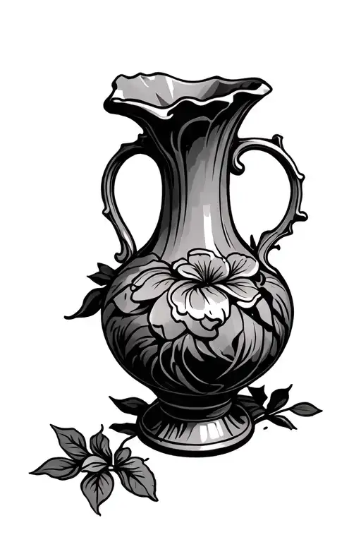 Broken Traditional Vase