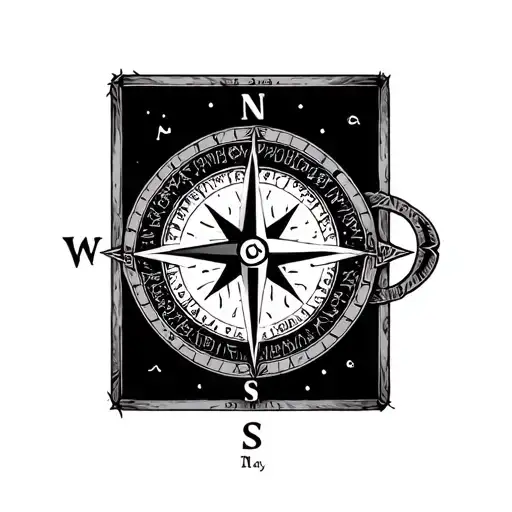 Compass With Names