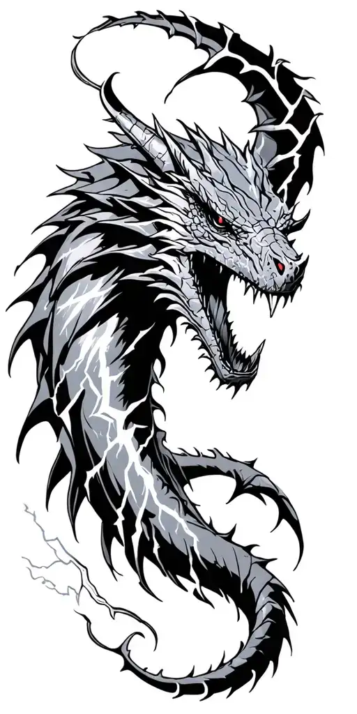 Lightning Going Throughout Wyvern