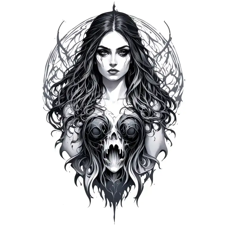 Meshuggah Serpend Feminin Dark