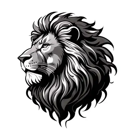 Traditional Style Lion