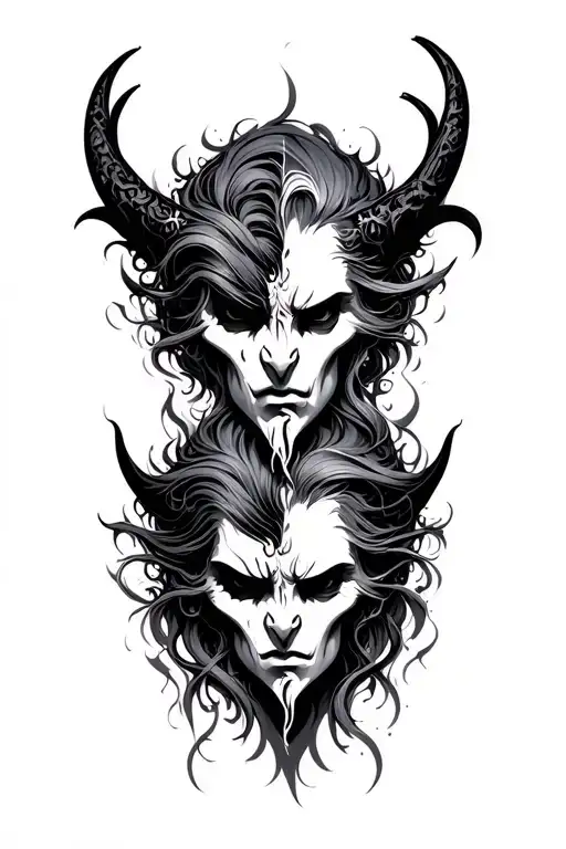 Good And Evil Two Heads