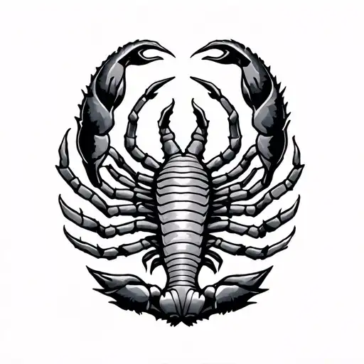 Scorpio Zodiac Sign Intertwined