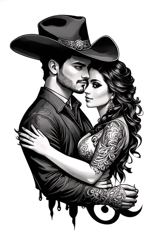 Couple Western Style