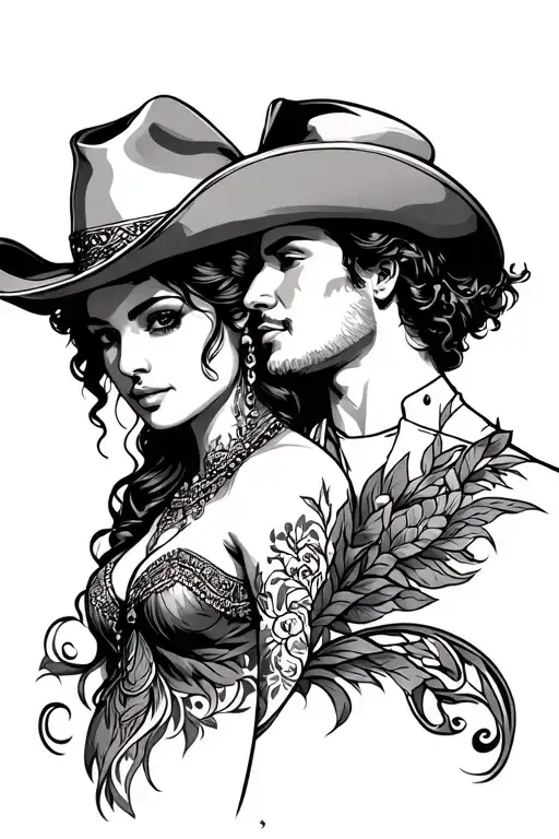 Couple Western Style