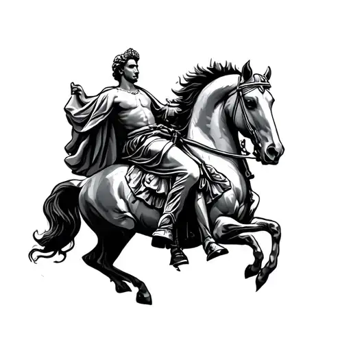 Marcus Aurelius On Horse