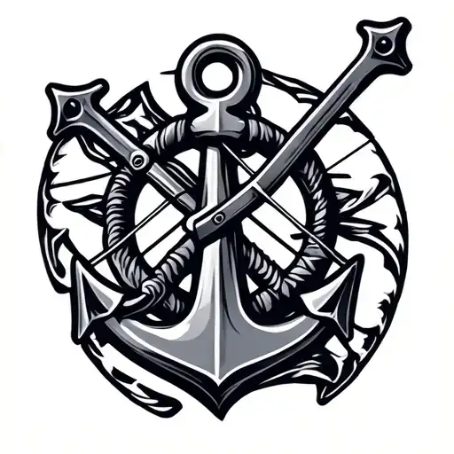 Anchor Fused With A Crossbow
