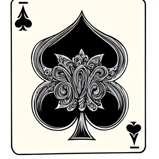 Spades Playing Card
