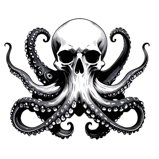 Momento Mori With Octopus